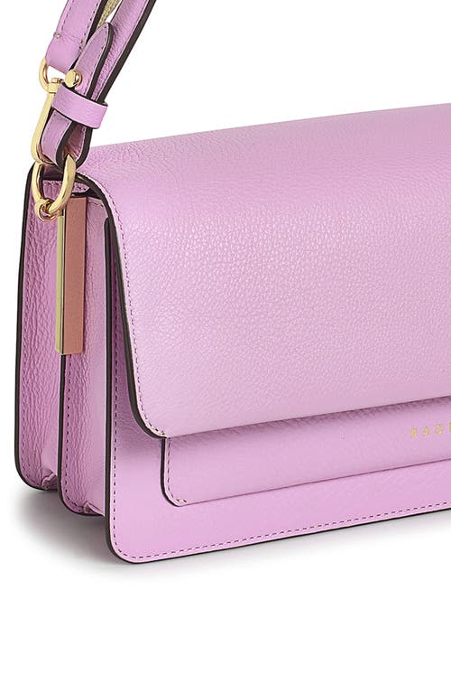Radley London Leather Lane Medium Shoulder Bag In Sugar Pink