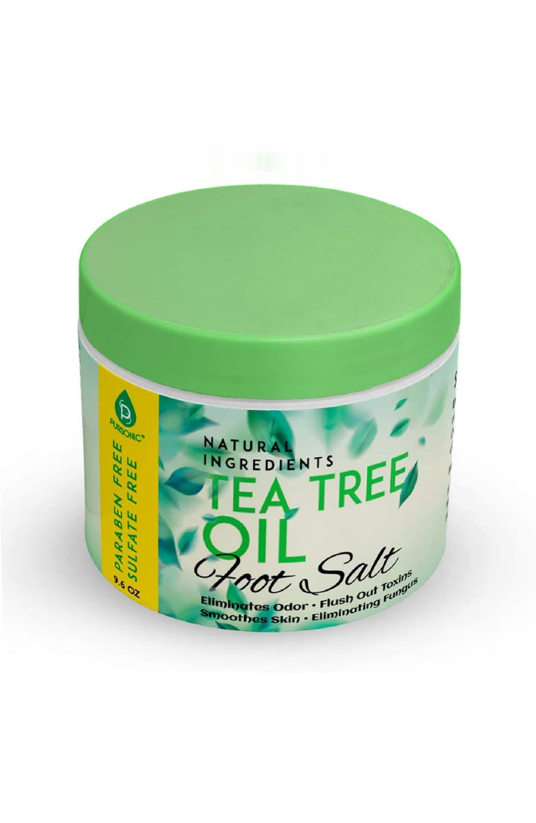 PURSONIC Foot Spa Massager with Tea Tree Oil Foot Salt Scrub, Alternate, color, Blue