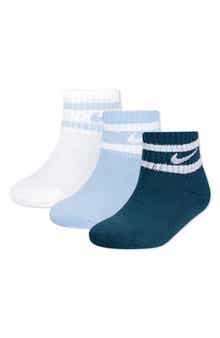 Nike Kids' Pack of 3 Quarter Socks