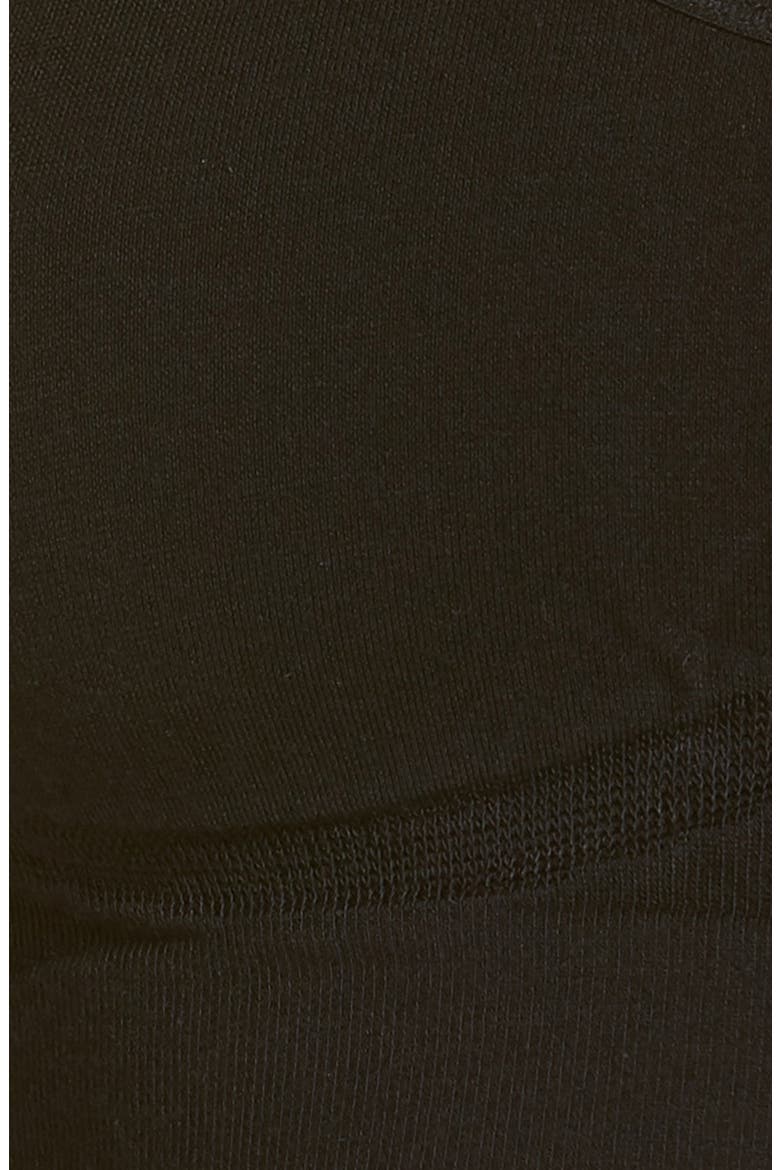 Convertible Scoop Neck Bralette, Alternate, color, BLACK