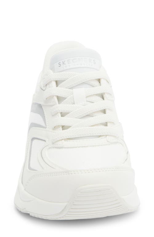 Skechers Tres Air Uno Ez-glide Sneaker In White