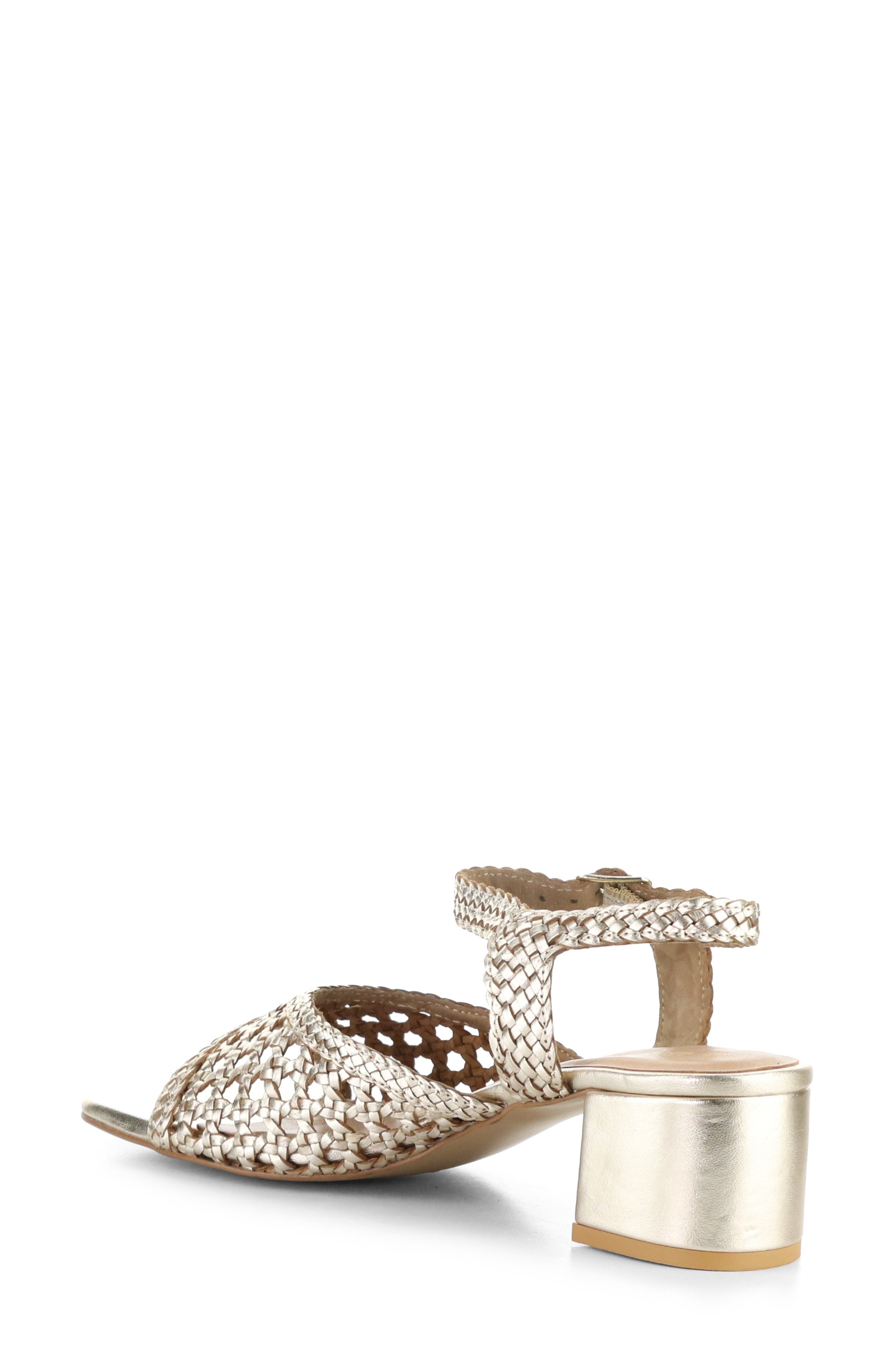 Wendi Ankle Strap Sandal, Alternate, color, LIGHT GOLD