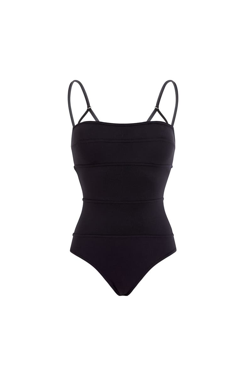 Vilebrequin Women Sculpting One-piece Swimsuit Solid, Main, color, Black