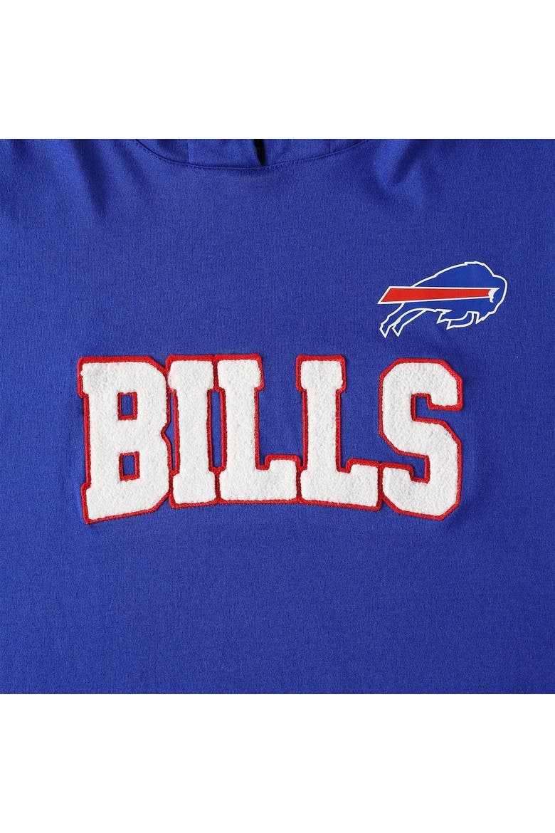 Men's Tommy Hilfiger Royal/White Buffalo Bills Alex Long Sleeve Hoodie T-Shirt, Alternate, color, Royal
