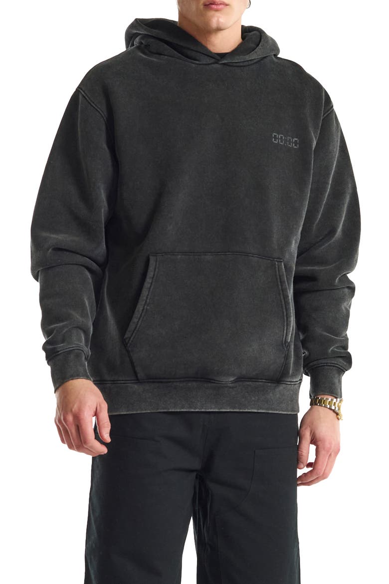 The Essentials Graphic Hoodie, Main, color, VINTAGE BLACK
