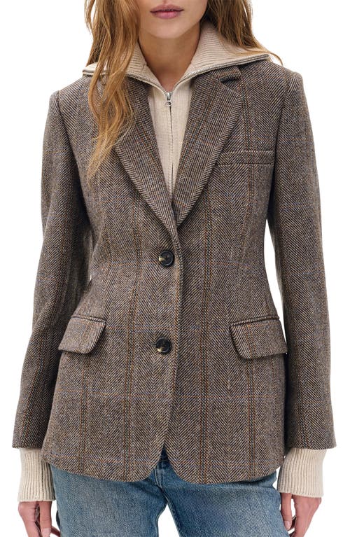 Rag & Bone Frank Blazer In Gray