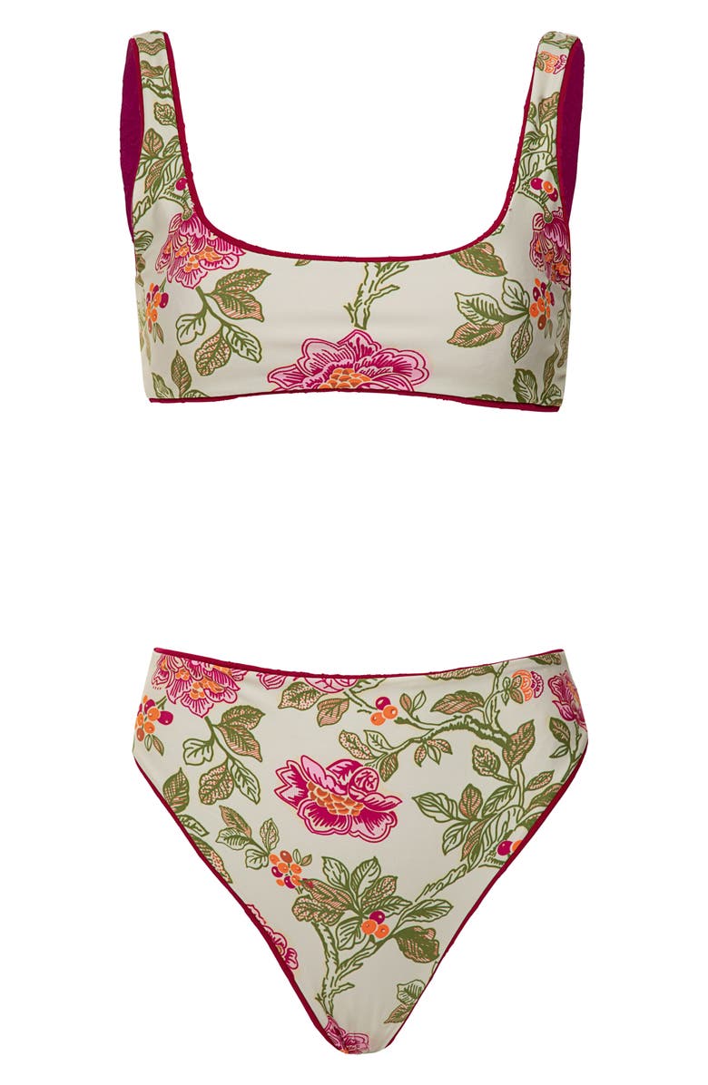 Maaji Rebel Reversible Bikini Top, Alternate, color, Pink