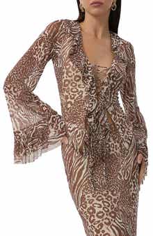 AFRM Cadence Lace-Up Long Sleeve Top