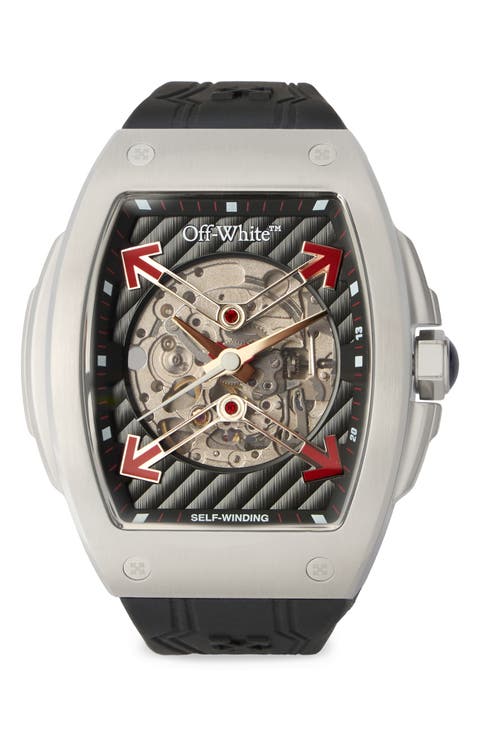 Beat Skeleton Dial Automatic Watch, 44mm x 51.5mm