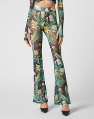 PHILIPP PLEIN Flare Trousers Hawaii Women