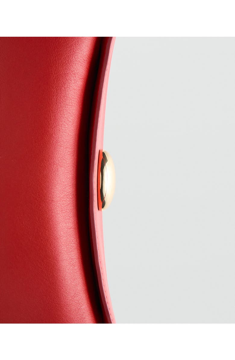 MANGO Leather Shoulder Bag, Alternate, color,