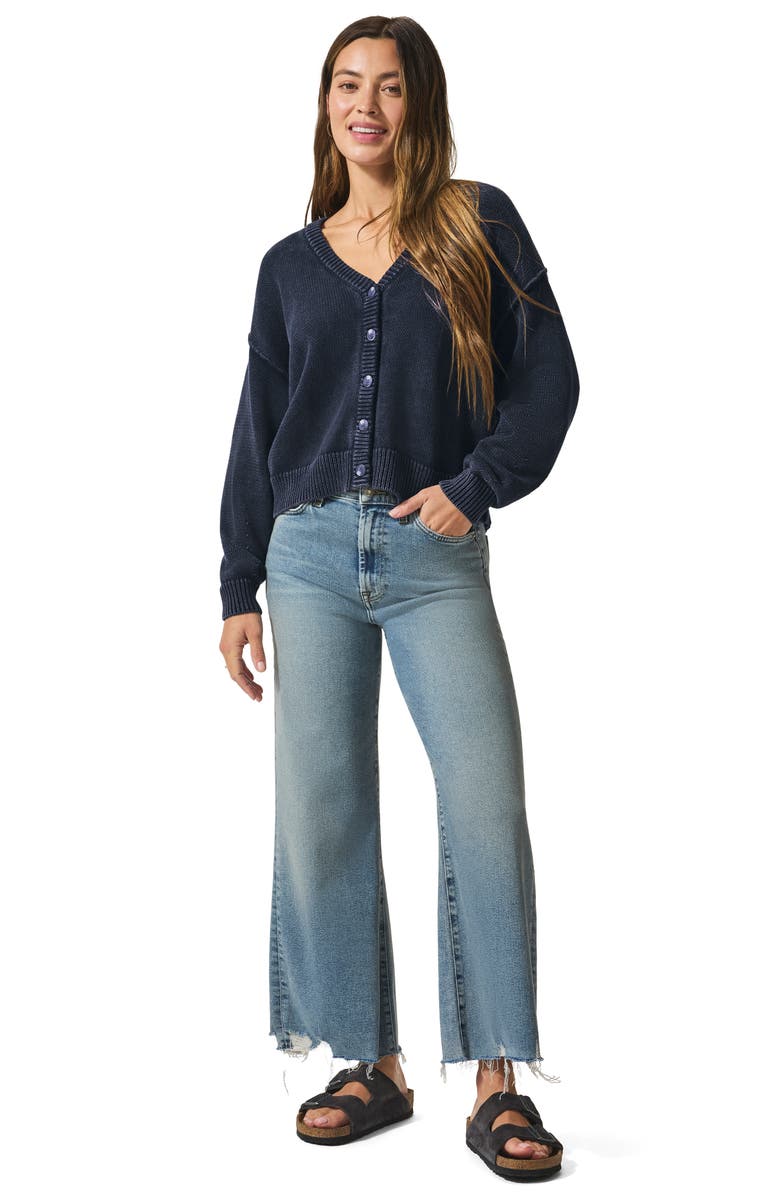 Splendid Jayda Cardigan, Alternate, color, Navy