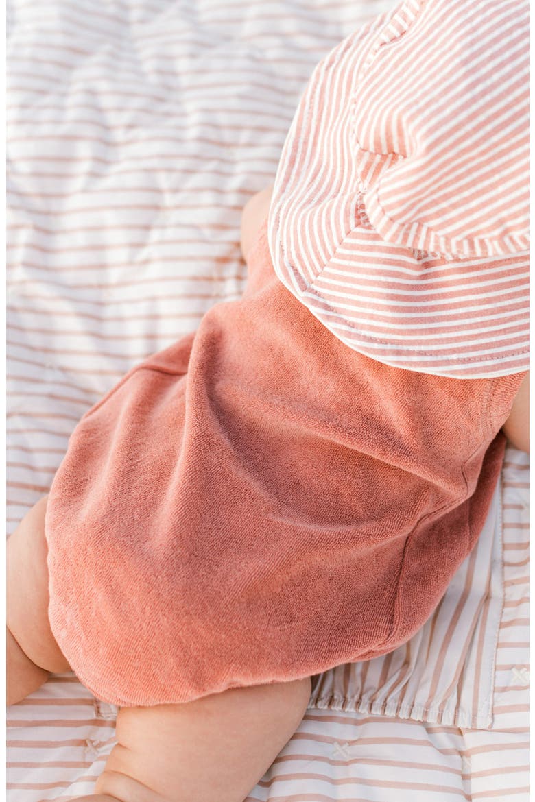 Classic Terry Bubble Romper, Alternate, color, SHELL