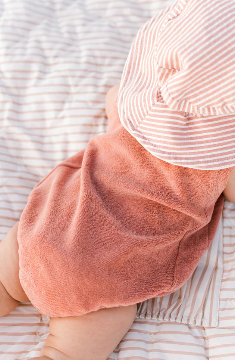 Pehr Classic Terry Bubble Romper, Alternate, color, Shell