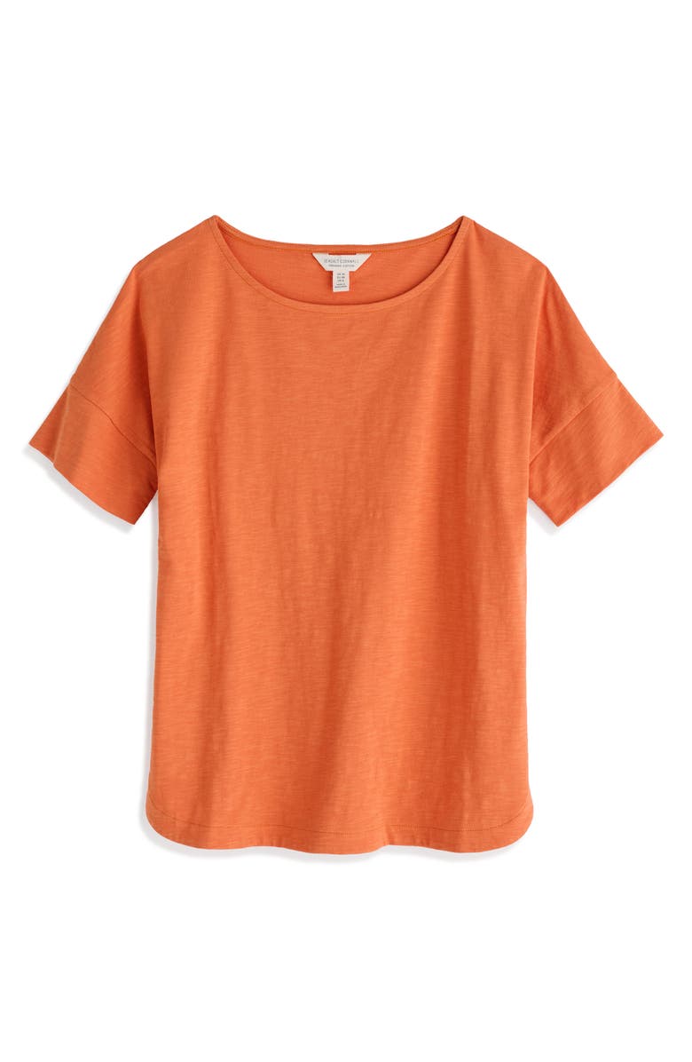 Seasalt Cornwall Bryher View Organic Cotton T-Shirt, Alternate, color, Marigold