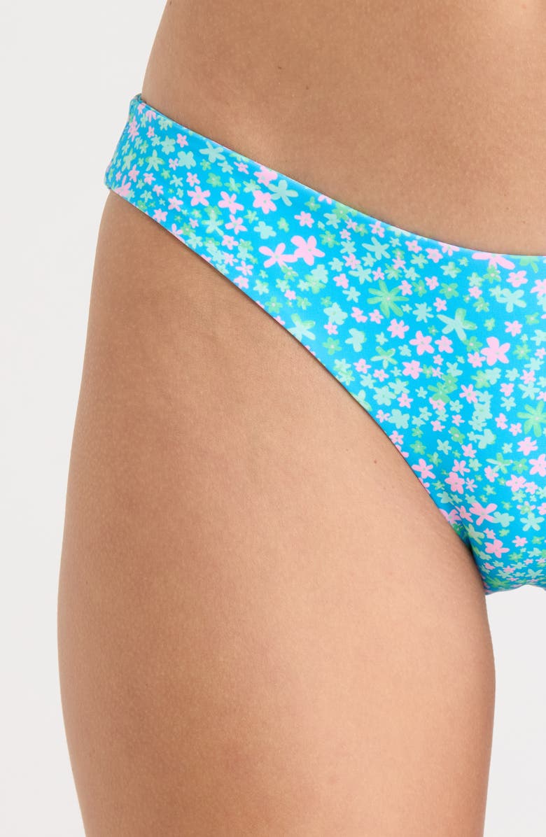 Kulani Kinis Minimal Bikini Bottoms, Alternate, color, Ocean Kisses