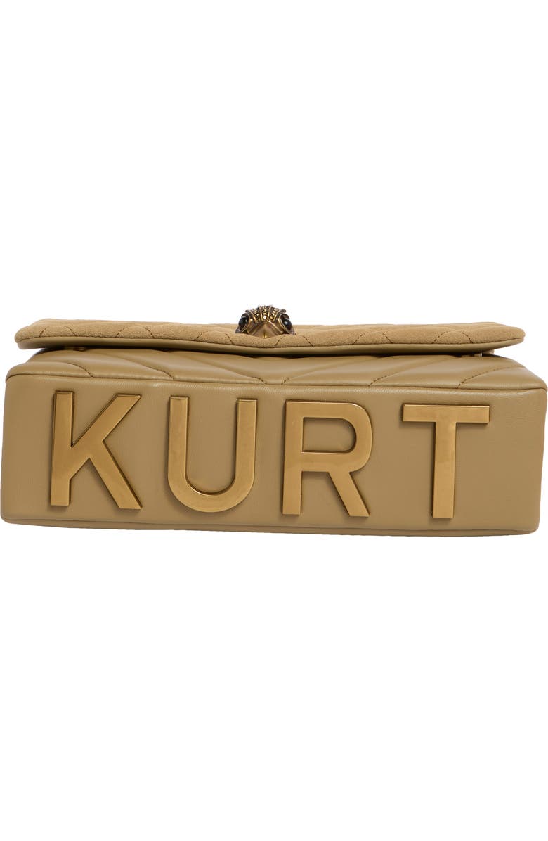Kurt Geiger London Large Kensington Shoulder Bag, Alternate, color, Taupe
