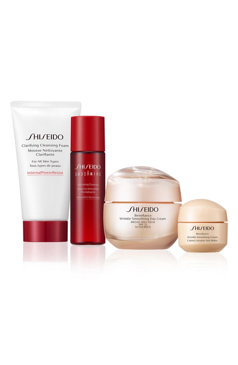 Shiseido Wrinkle Smoothing Ritual Set $133 Value, Alternate, color, 