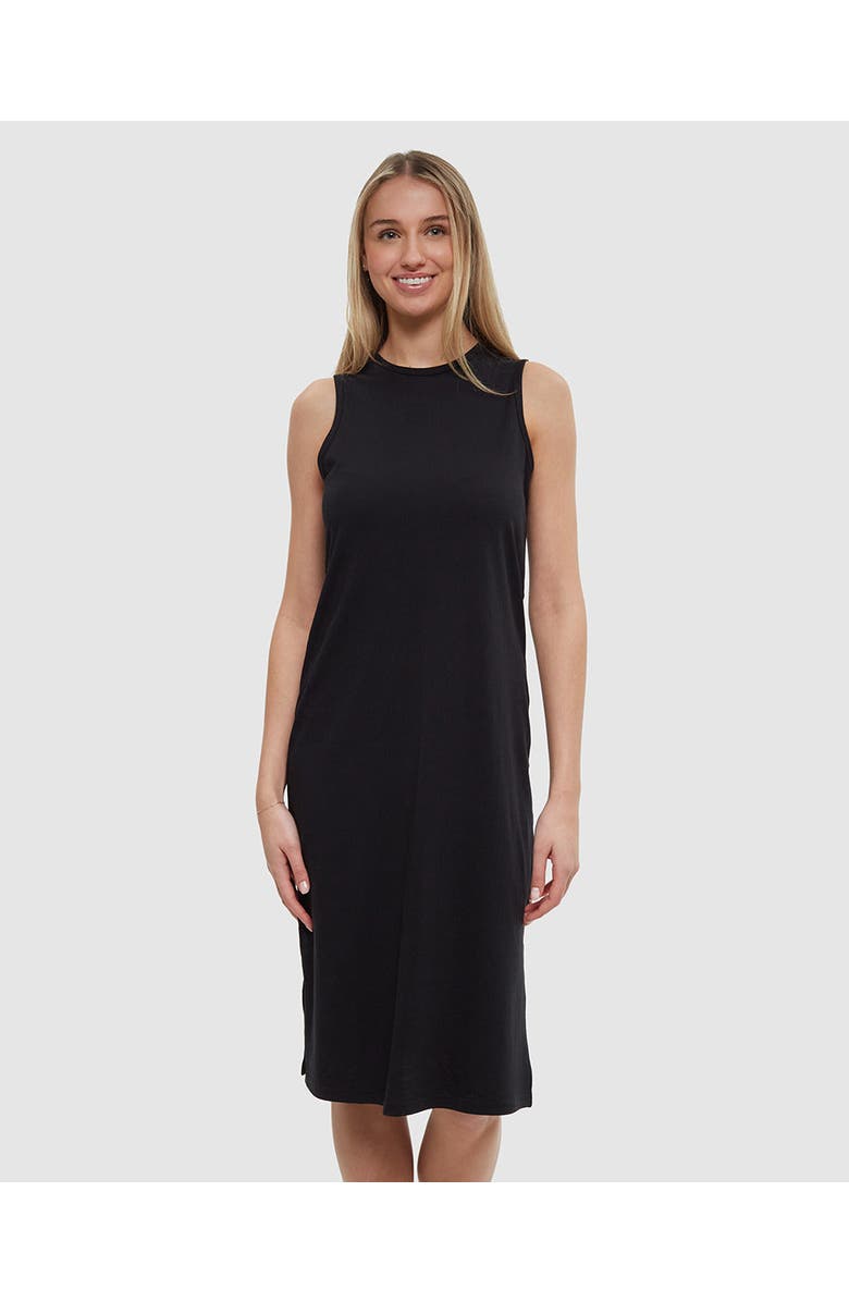 tentree Valley Dress, Main, color, Meteorite Black