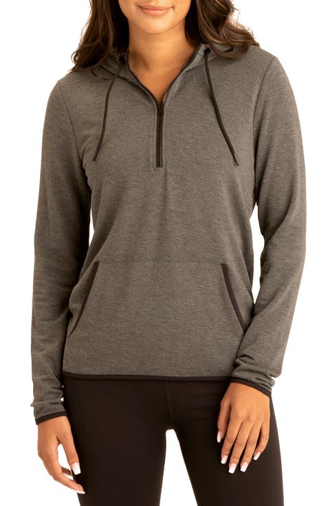 Half Zip Fleece Hoodie
