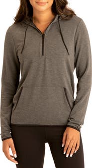 Threads 4 Thought Half Zip Fleece Hoodie