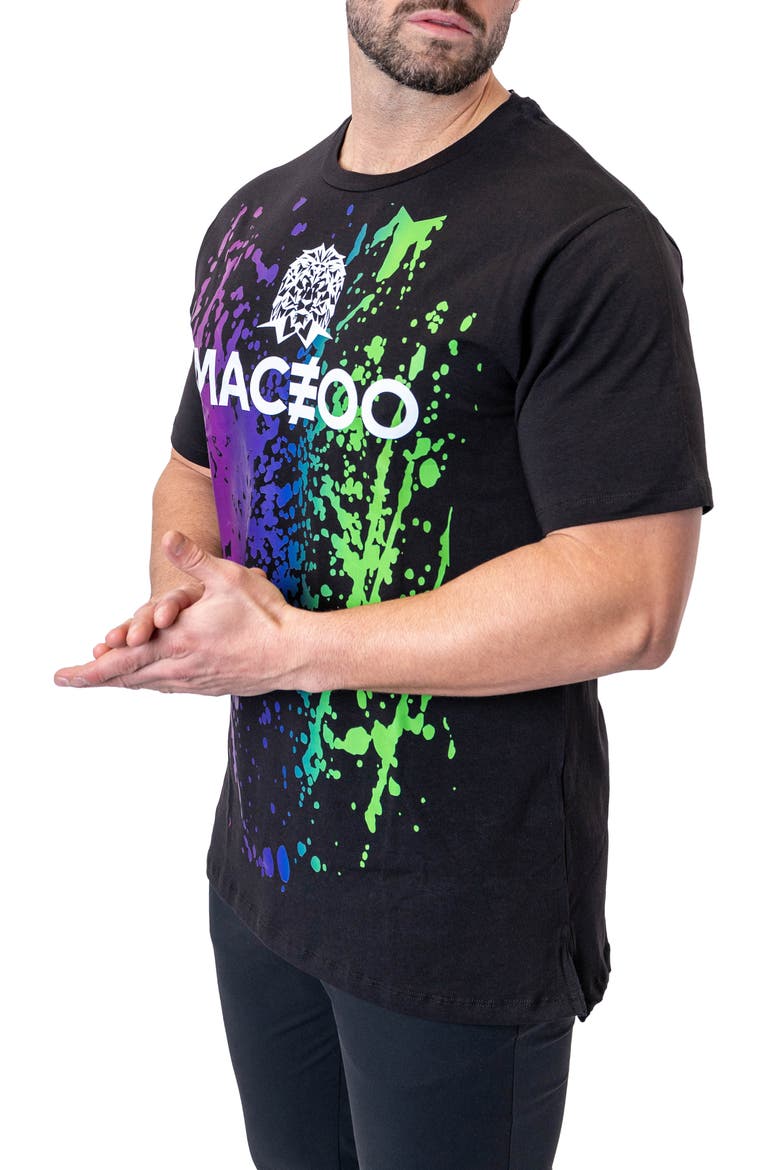 Accident Graphic T-Shirt, Alternate, color, BLACK