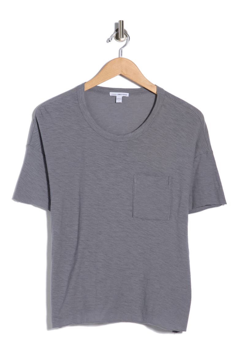 Crewneck Pocket T-Shirt, Alternate, color, NORTH