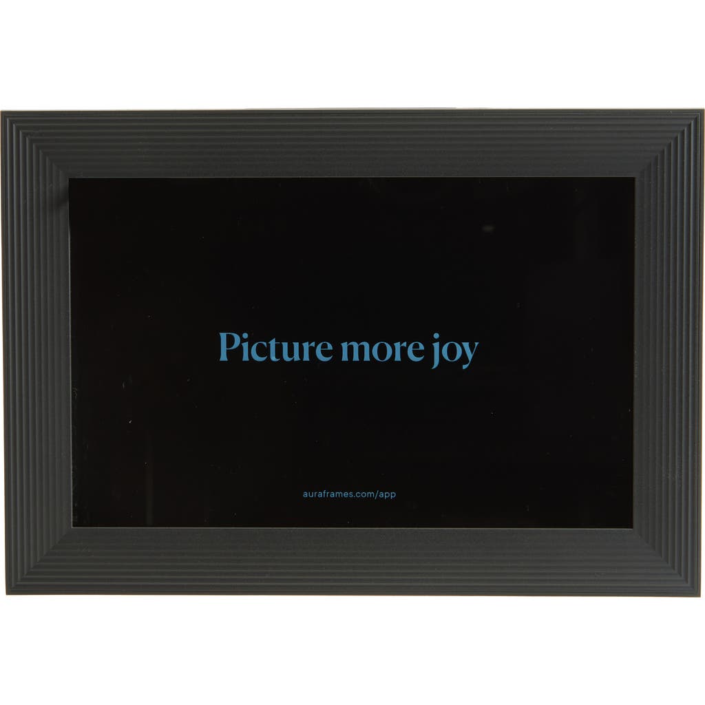 Aura Frames Carver 10-inch Digital Photo Frame In Black
