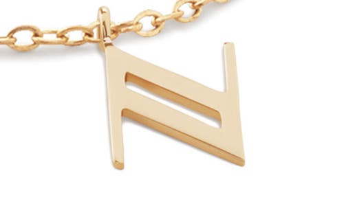 MONICA VINADER MONICA VINADER SMALL INITIAL PENDANT NECKLACE