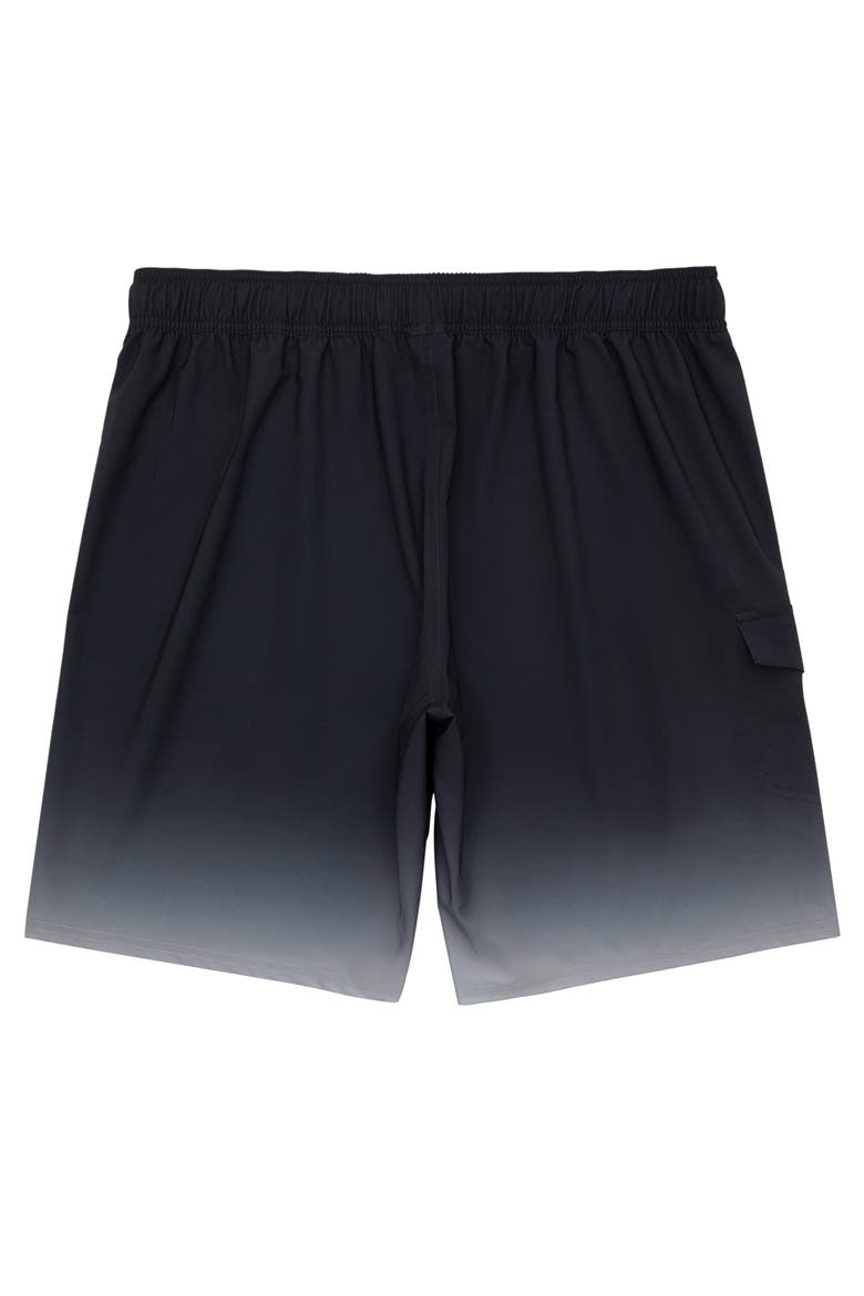 4-Way Stretch Performance Board Shorts, Alternate, color, Nightfall Gradient