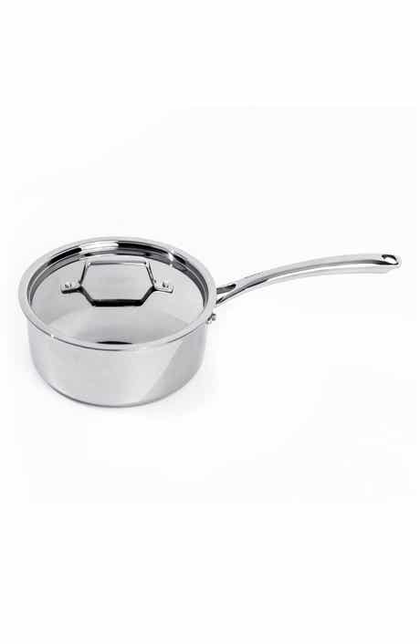 BergHOFF Premium Tri-ply 18/10 Stainless Steel 2-Quart Saucepan with Lid