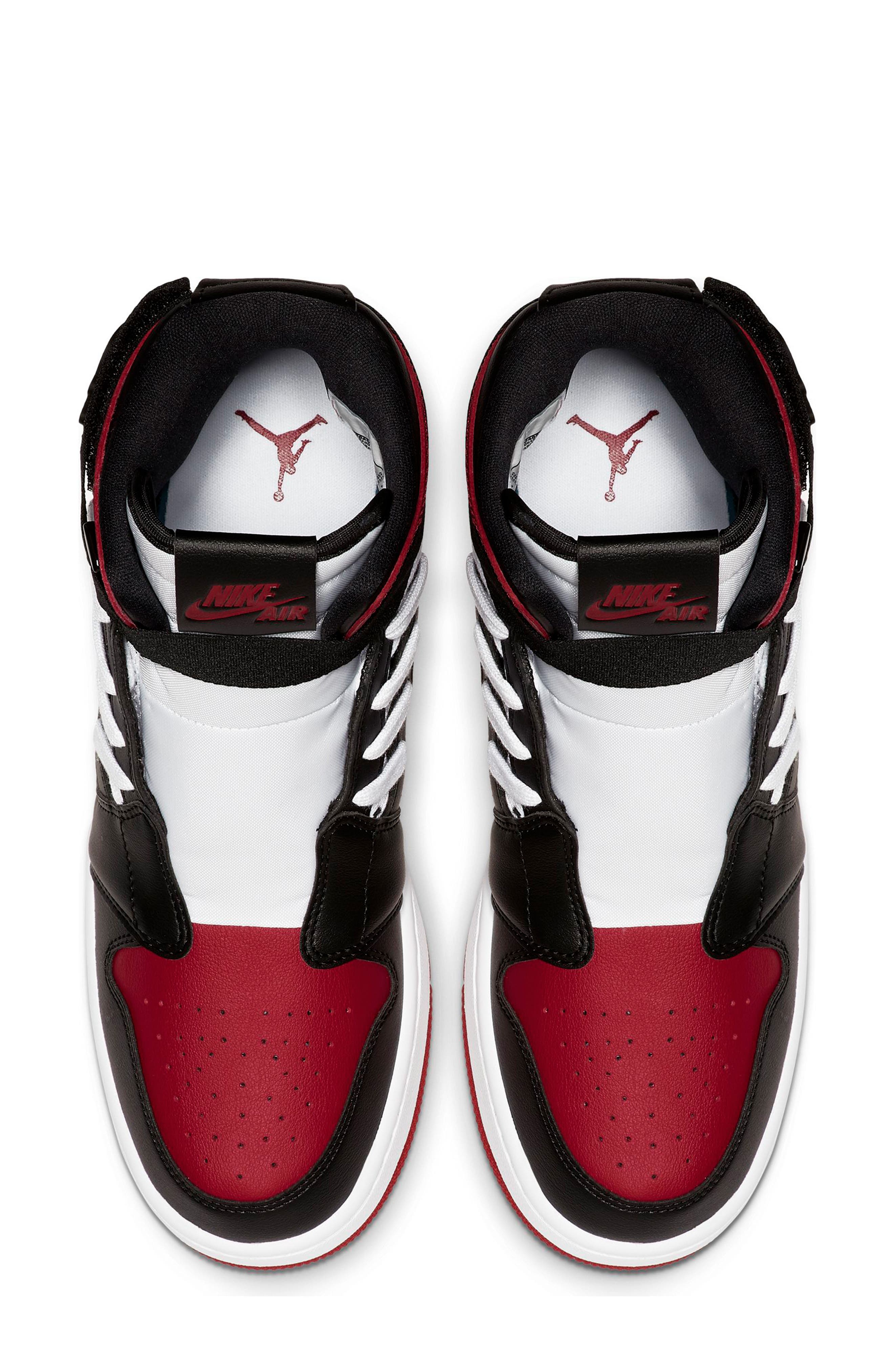 Air Jordan 1 Nova XX High Top Sneaker, Alternate, color, WHITE/ GYM RED/ BLACK