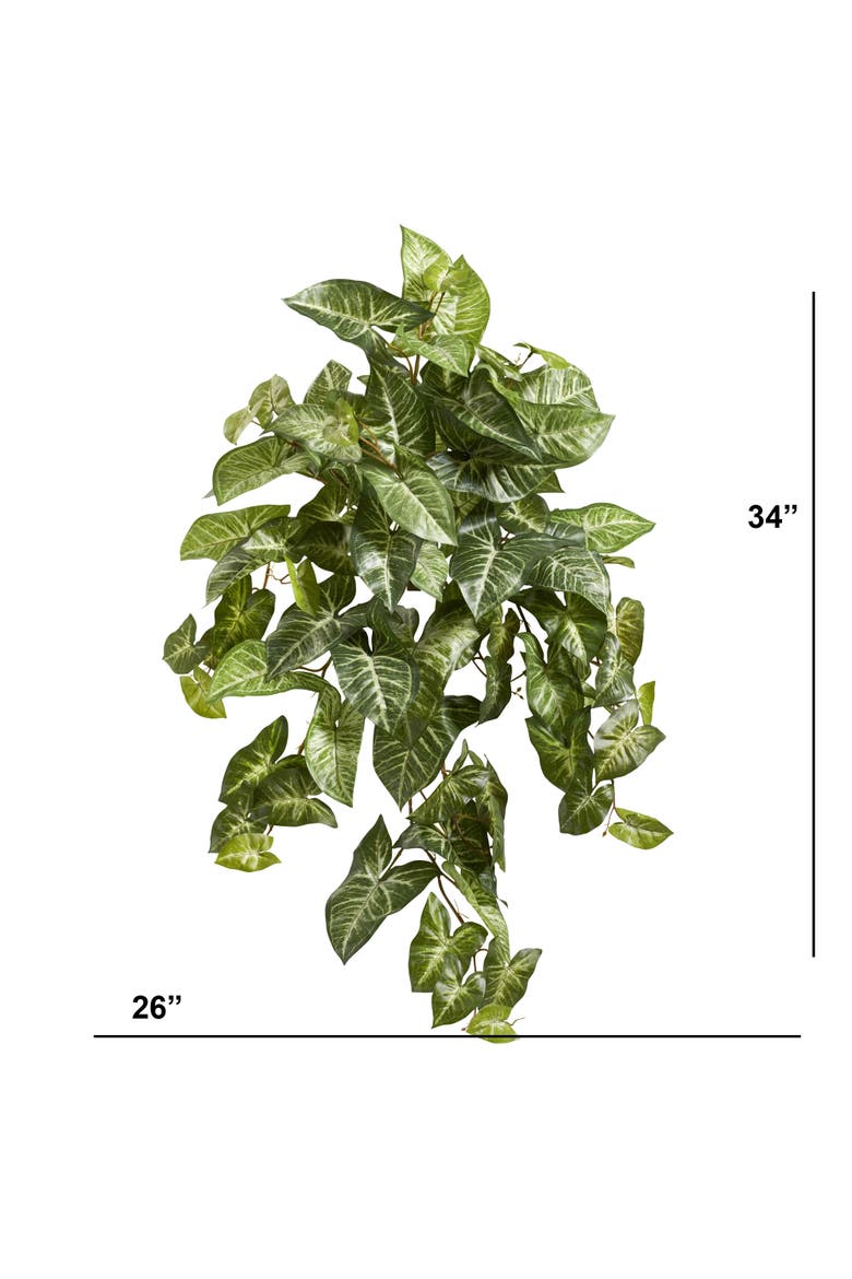 30-in Aglonema Artificial Plant, Alternate, color, Green