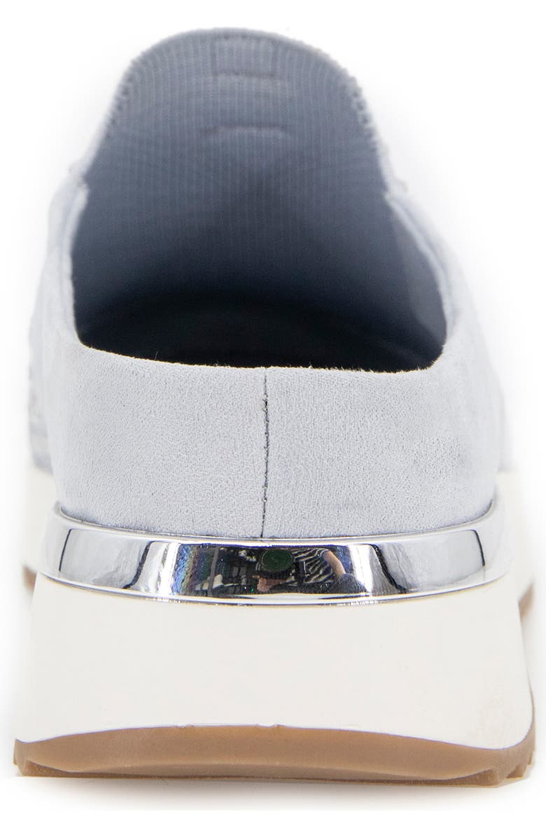 Reaction Kenneth Cole Carol Crystal Mule Sneaker, Alternate, color, Mid Grey Knit