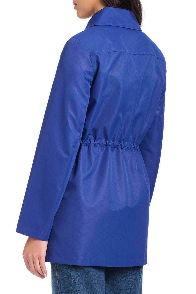 Magic Print Hooded Rain Jacket, Alternate, color, NORTH SEA