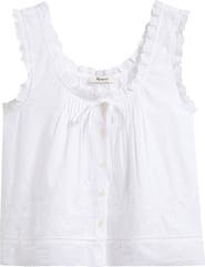 Madewell The Embroidered Leah Top