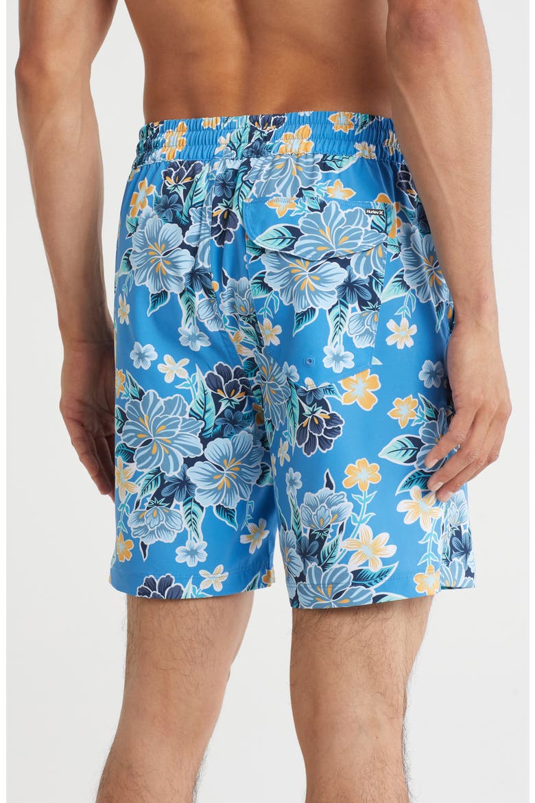Palmettos Volley Swim Trunks, Alternate, color, BLUE