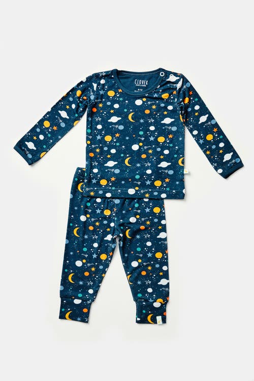 Clover Baby & Kids Long Sleeve Pajama Set - Luna Midnight  product