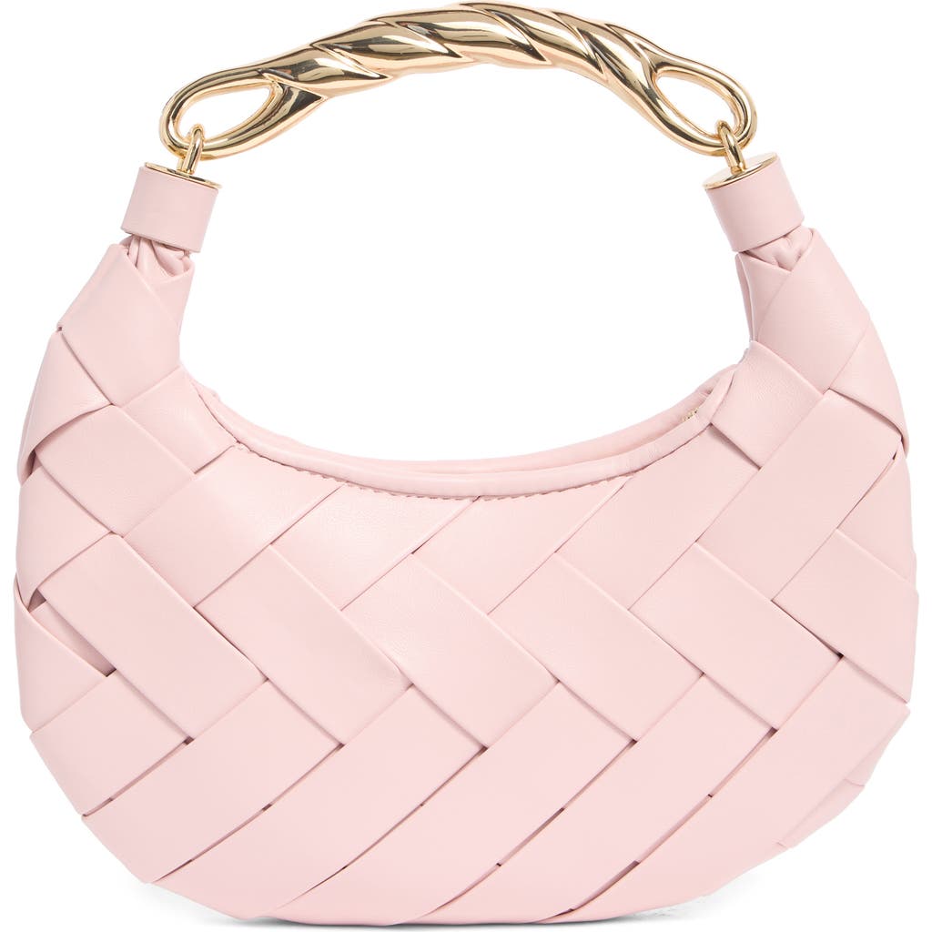 Urban Expressions Handbags Woven Crossbody Bag In Pink