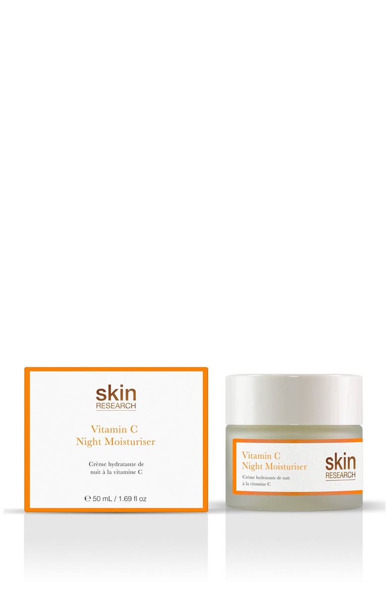 Skin Research Vitamin C Night Moisturizer, Main, color, 
