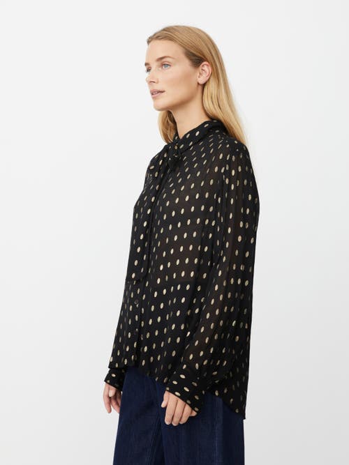 Masai Copenhagen Mainoria Neck Tie Shirt In Black