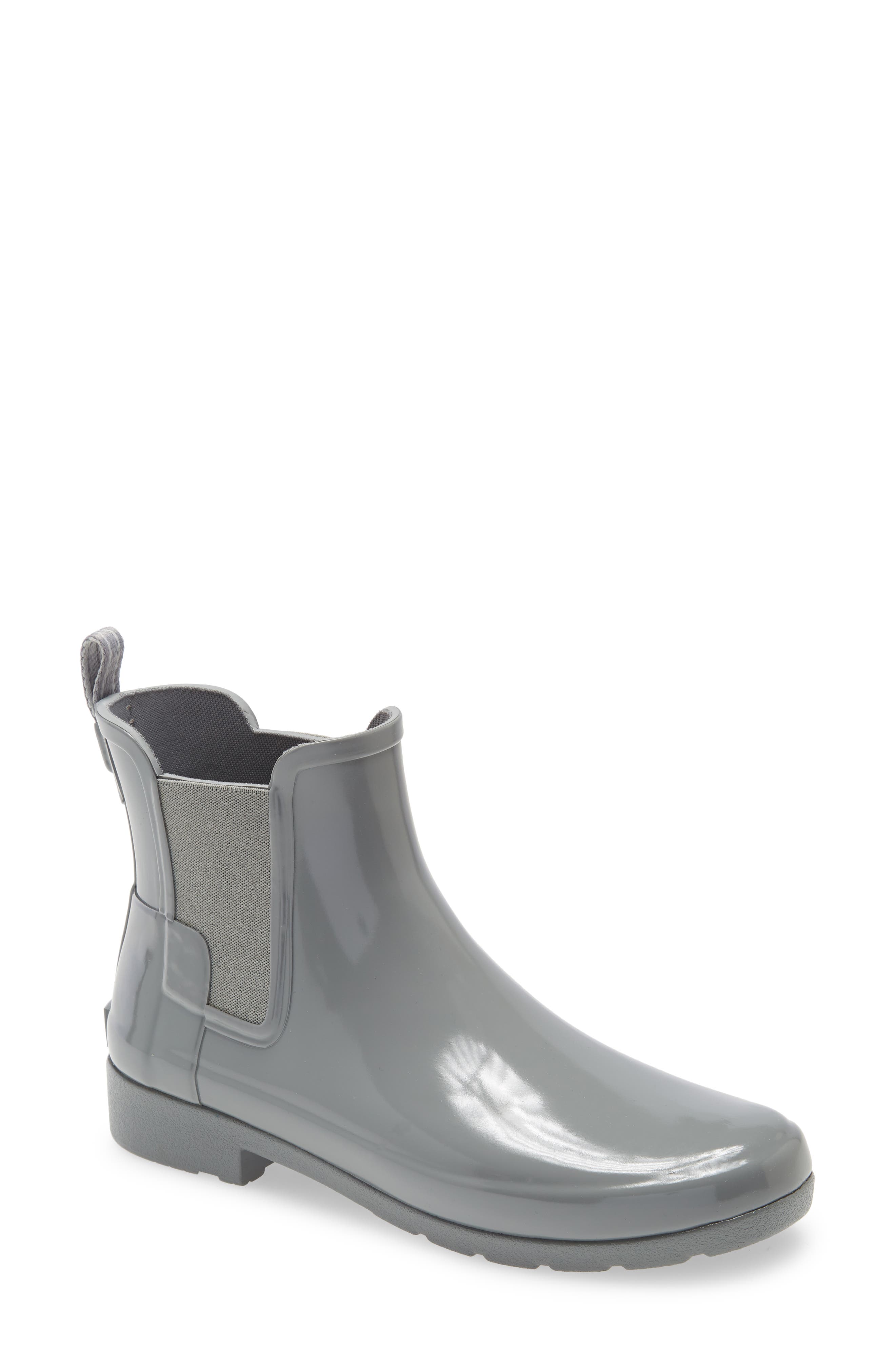Original Refined Chelsea Waterproof Rain Boot, Main, color, GEYSERS