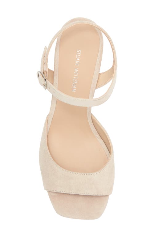 Stuart Weitzman Tia Sandal In Sabbia