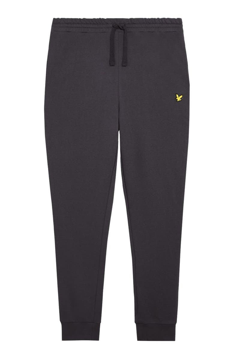 Lyle & Scott Tape Trackies, Alternate, color, Graphite