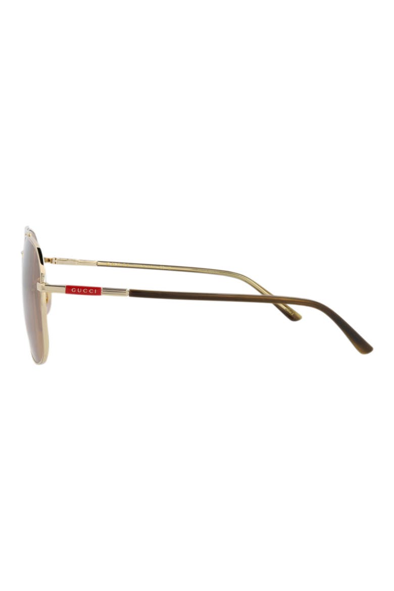 59mm Aviator Sunglasses, Alternate, color, GOLD HAVANA BROWN