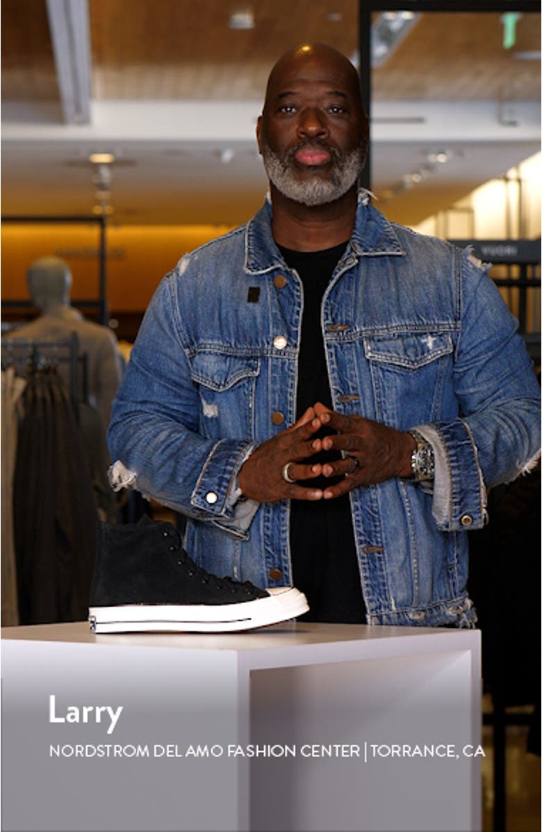 Chuck Taylor<sup>®</sup> All Star<sup>®</sup> 70 Suede High Top Sneaker, sales video thumbnail