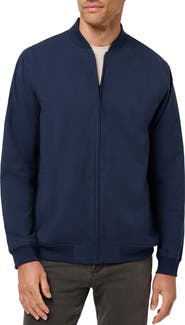 TravisMathew Stretch Cotton Bomber Jacket