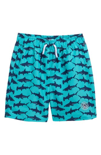 Original Penguin Kids' Swim Trunks In Blue