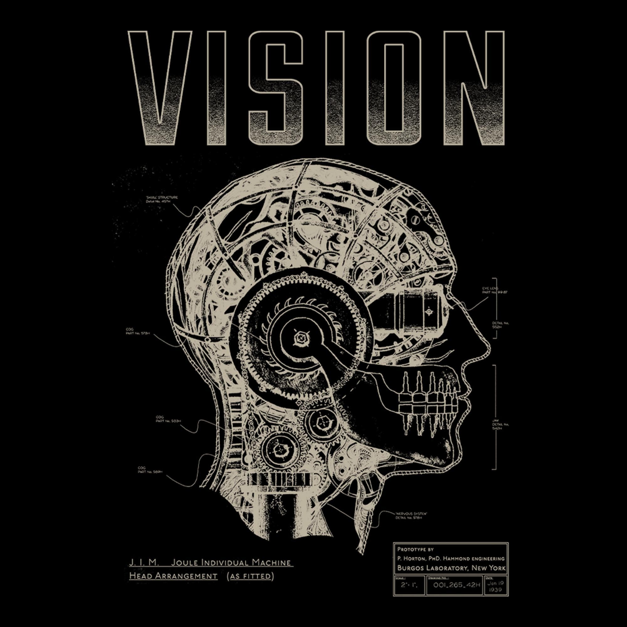 VisionQuest Junior's Schematics Prototype Short Sleeve T-shirt (Women ...