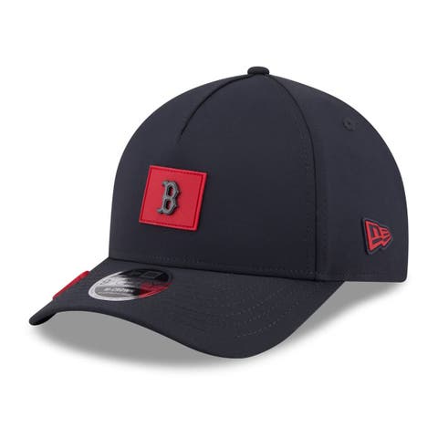 Men's New Era  Navy Boston Red Sox 2026 Clubhouse 9FORTY A-Frame Adjustable Hat